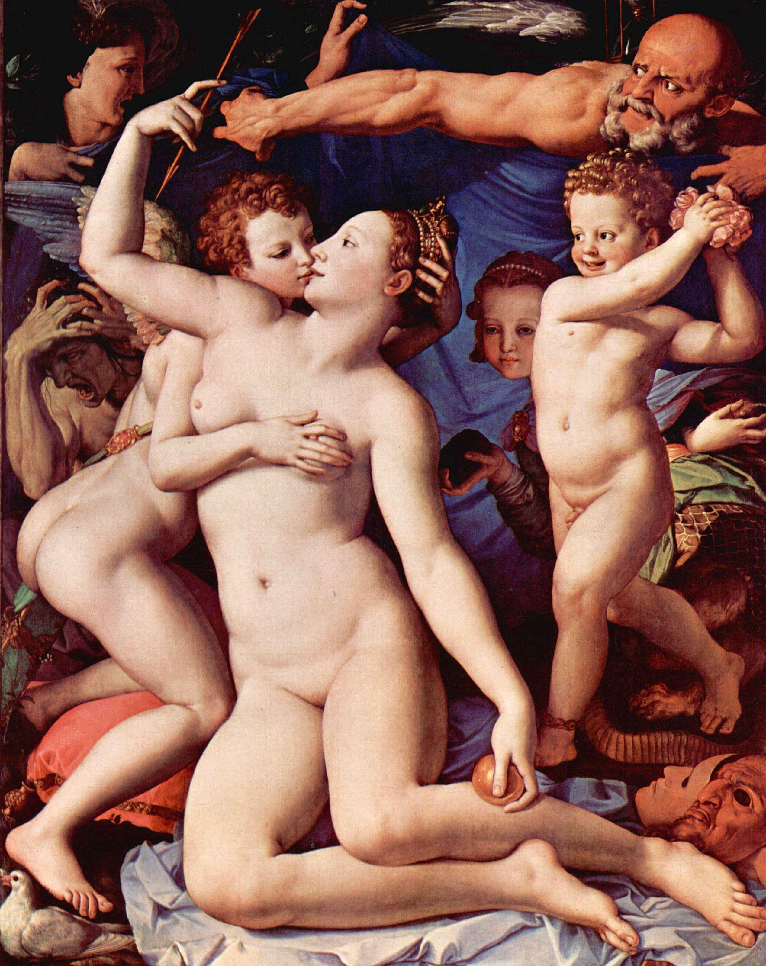 bronzino, Allegorie du triomphe de Vénus, 1540_1545